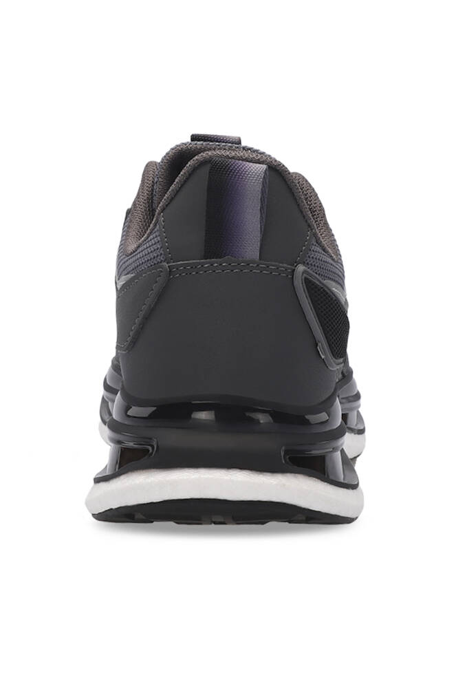 Slazenger ZOWIE Erkek Spor Ayakkabısı Koyu Gri - Siyah