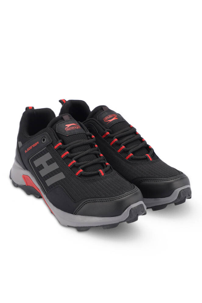 Slazenger ZUAN Erkek Outdoor Ayakkabı Siyah - Kırmızı