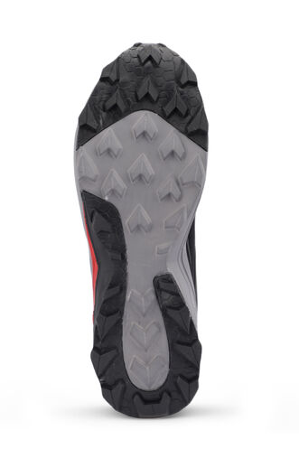 Slazenger ZUAN Erkek Outdoor Ayakkabı Siyah - Kırmızı - Thumbnail