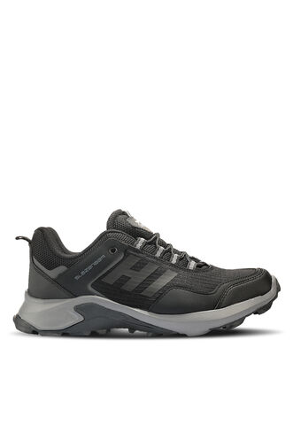 Slazenger - Slazenger ZUAN Erkek Outdoor Ayakkabı Siyah - Koyu Gri