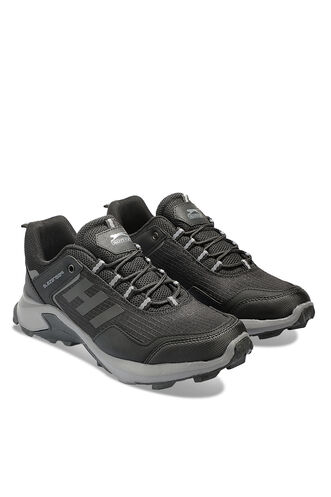 Slazenger ZUAN Men's Outdoor Shoes Black - Dark Gray - Thumbnail