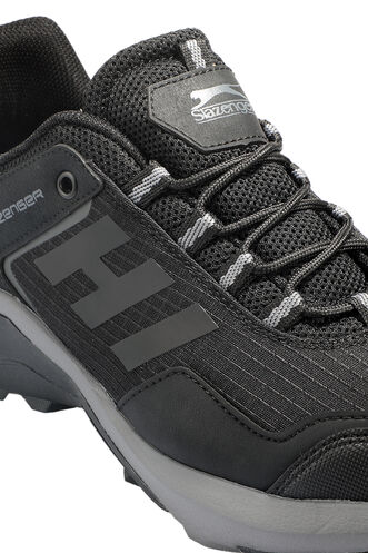 Slazenger ZUAN Men's Outdoor Shoes Black - Dark Gray - Thumbnail