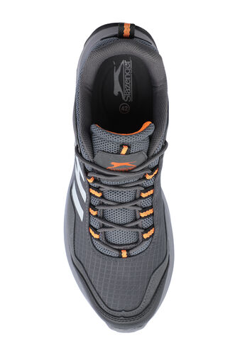 Slazenger ZUAN Men's Outdoor Shoes Dark Gray - Orange - Thumbnail
