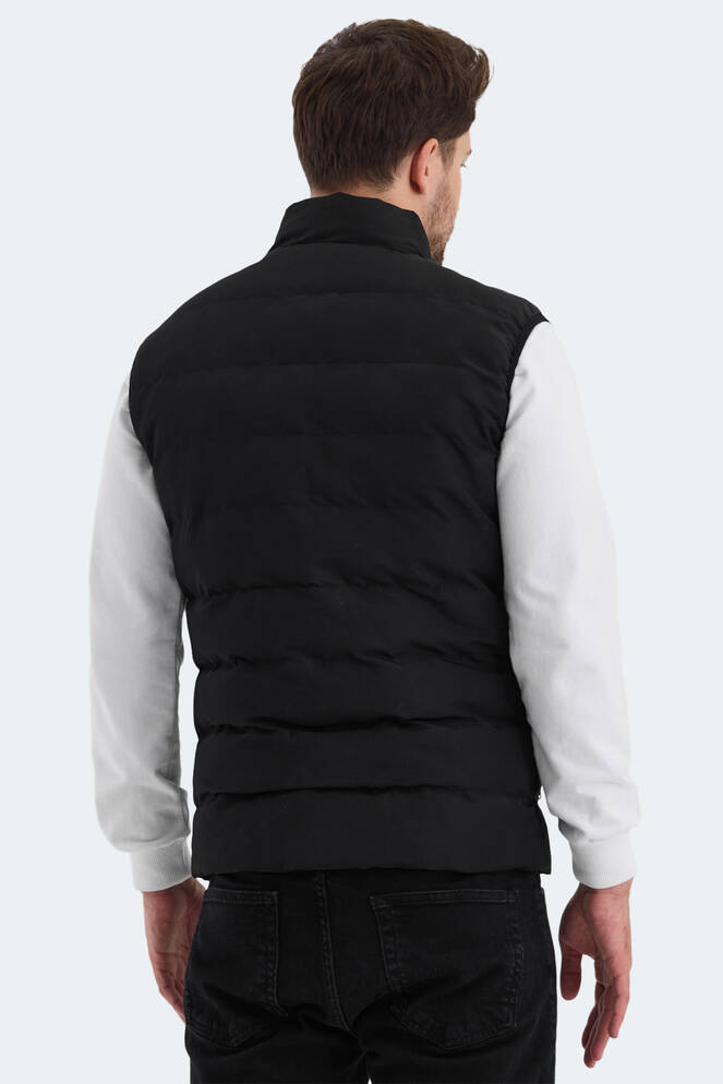 Slazenger ZULA IN Erkek Şişme Siyah Yelek