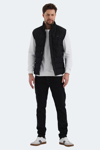 Slazenger ZULA Men's Vest Black - Thumbnail