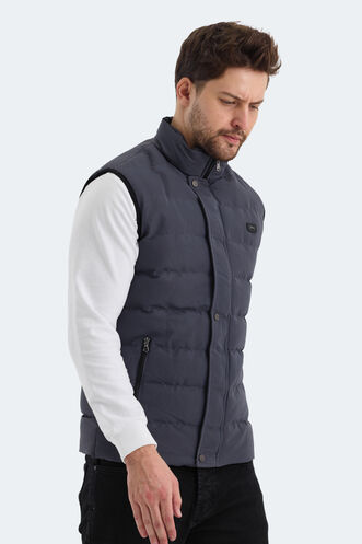 Slazenger ZULA Men's Vest Gray - Thumbnail