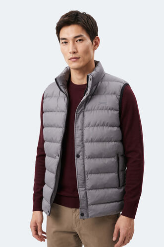 Slazenger ZULA Men's Vest Gray - Thumbnail