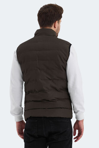 Slazenger ZULA Men's Vest Khaki - Thumbnail