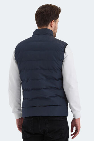 Slazenger ZULA Men's Vest Navy - Thumbnail