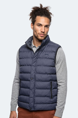 Slazenger ZULA Men's Vest Navy - Thumbnail