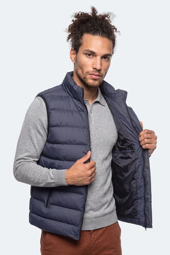 Slazenger ZULA Men's Vest Navy - Thumbnail