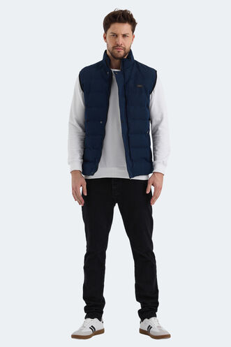 Slazenger ZULA Men's Vest Petrol - Thumbnail