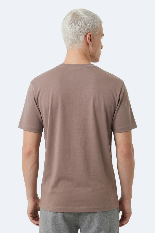 Slazenger ZURANIS Erkek Kahve Tişört