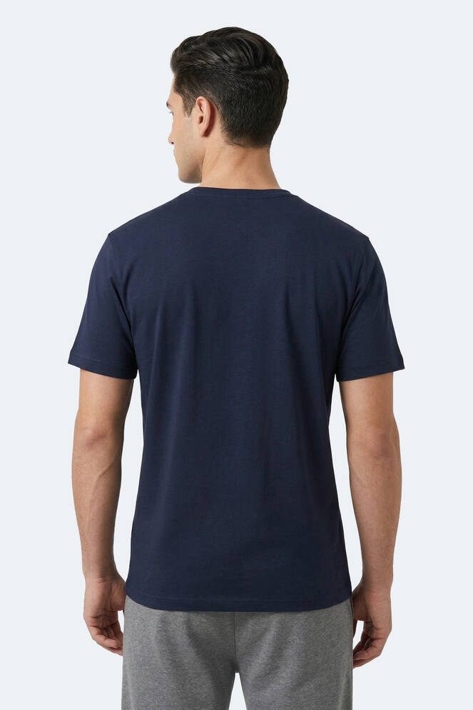 Slazenger ZURANIS Erkek Lacivert Tişört