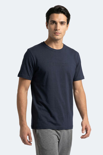 Slazenger ZURANIS Erkek Lacivert Tişört - Thumbnail