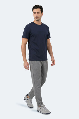 Slazenger ZURANIS Erkek Lacivert Tişört - Thumbnail