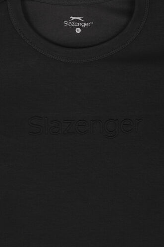 Slazenger ZURANIS Erkek Siyah Tişört - Thumbnail