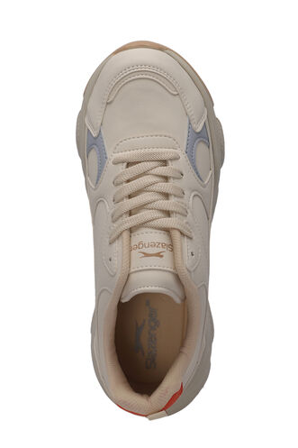 Slazenger ZUSA Kadın Spor Ayakkabısı Bej - Kahverengi - Thumbnail