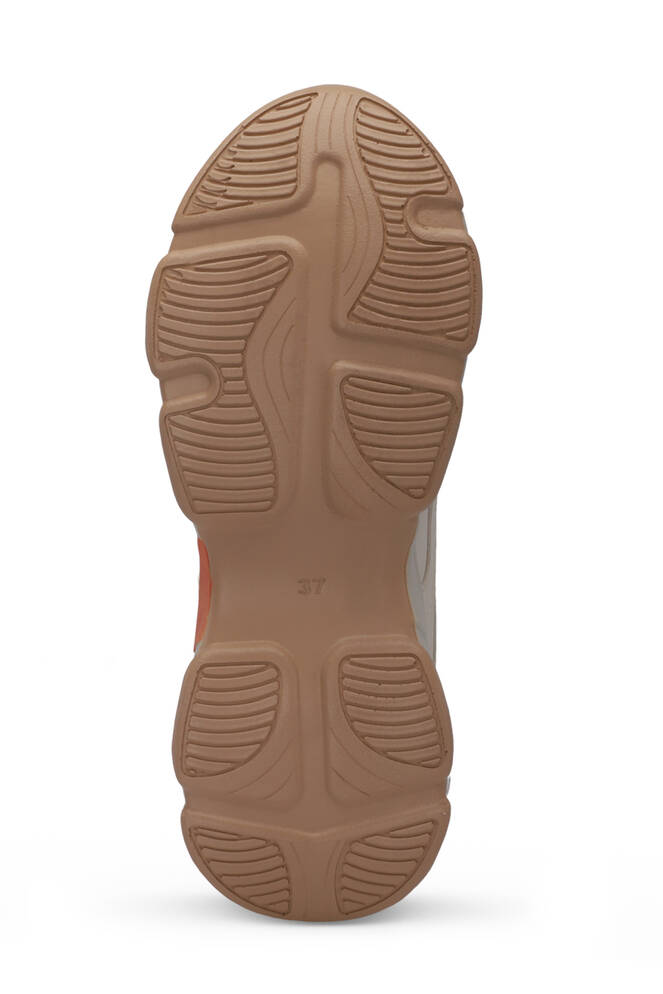 Slazenger ZUSA Kadın Spor Ayakkabısı Bej - Kahverengi