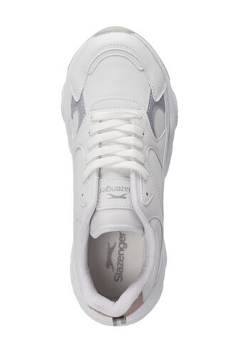 Slazenger ZUSA Kadın Spor Ayakkabısı Beyaz - Pembe - Thumbnail