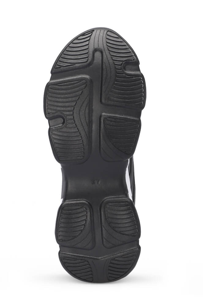 Slazenger ZUSA Kadın Spor Ayakkabısı Siyah - Beyaz
