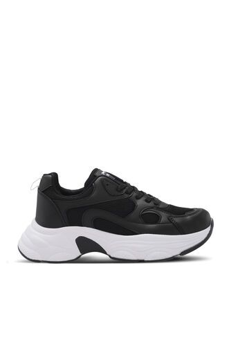 Slazenger ZUSA Women's Sneaker Black - White - Thumbnail