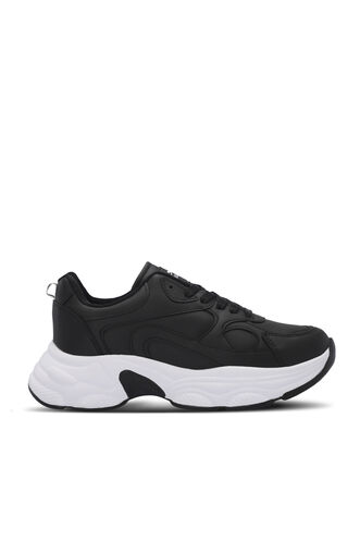 Slazenger ZUSA Women's Sneaker Shoes Black - White - Thumbnail